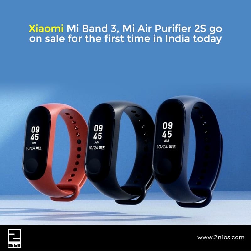 2nibsDnT's tweet photo. Xiaomi launched the Mi Band 3 for INR 1,999/- along with other Home Appliances like Smart TV, a new Air Purifier &amp; a Security Camera for your home. The devices were announced yesterday at an event held in Bangalore.
.
#mi #Xiaomi #miband #smartwatch #fitnessband #smarttv #android https://t.co/HLQT92bP4I
