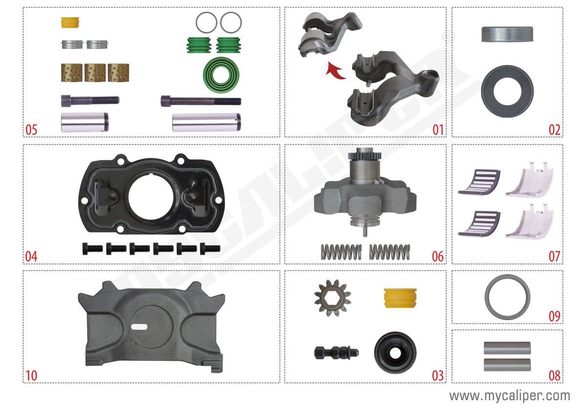 CaliperBrake's tweet photo. Did you know that recent MERCEDES trucks now use WABCO MAXX 22 calipers instead of the usual Knorr calipers ?
NEVER MIND, we can supply all the components you need with our new disc brake repair set for MB Arocs trucks : MY-200388 (R) + MY-200389 (L)
contact : sales@mycaliper.com https://t.co/lHRE9IdNFq