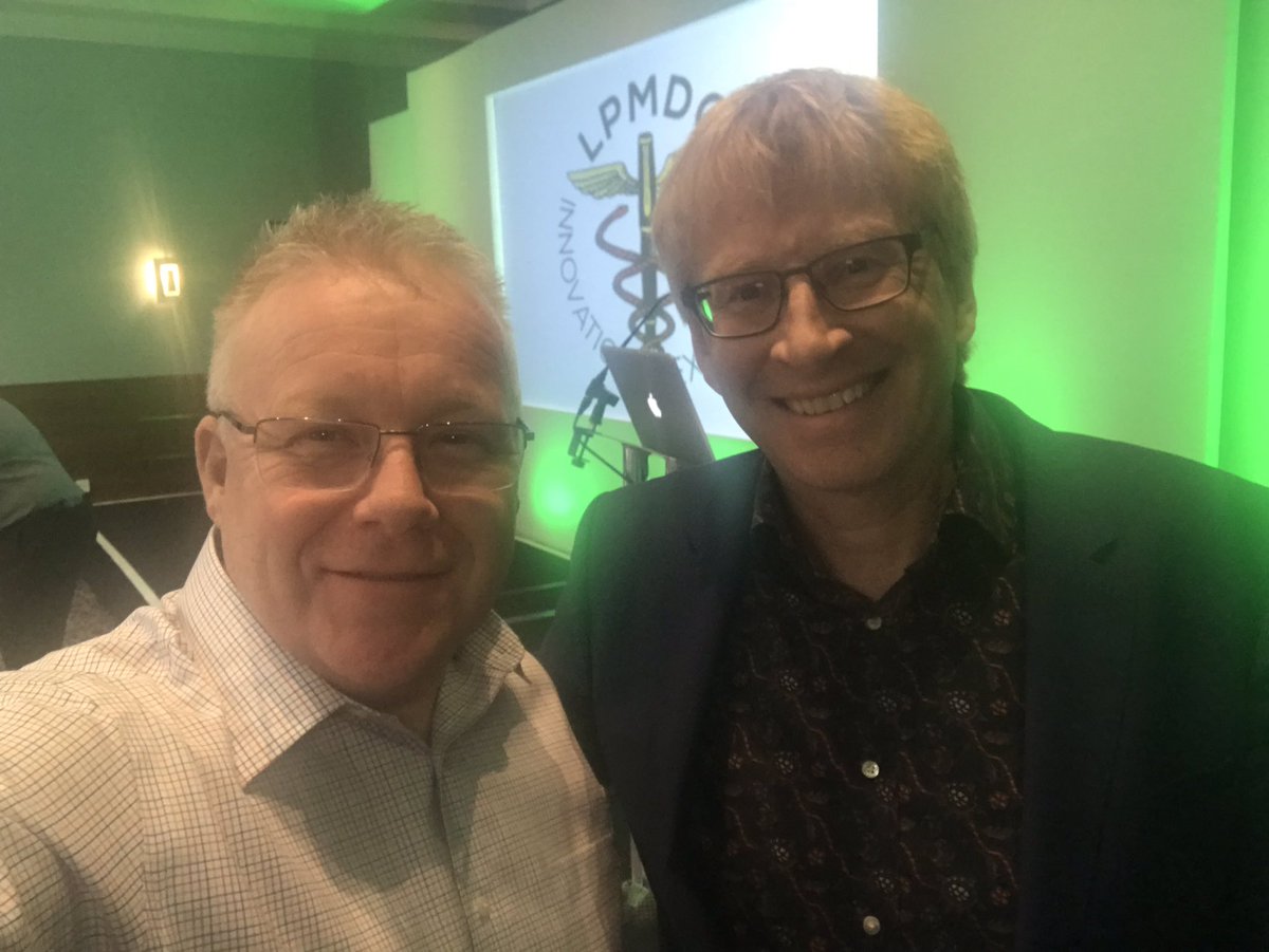 leejackson's tweet photo. So good to work with @drphilhammond today at #lpmdg18 - a passionate NHS advocate, great MC and very funny guy! https://t.co/9sJxDuapbC