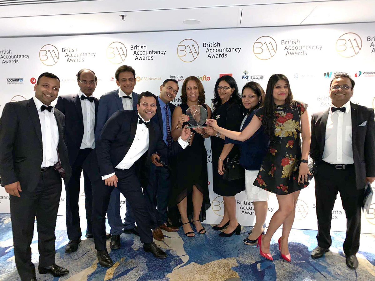 SumitDNS's tweet photo. Great News for Team @DNSAssociates Awarded as an Independent Firm of the Year South-East, England 2018 by British Accountancy Awards. #britishaccountancyawards #baa2018 #awards https://t.co/x2bIvvhTQw