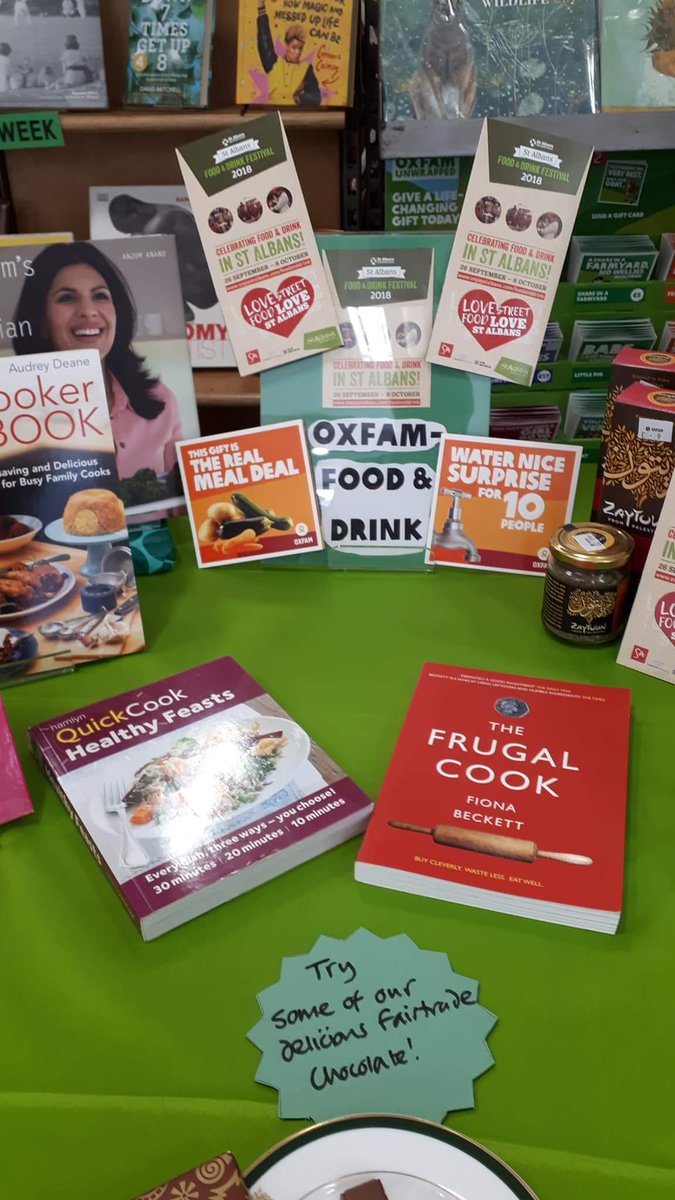 Celebrating <a href="/StAlbansFDF/">St Albans Food & Drink Festival</a> at our Catherine Street shop!