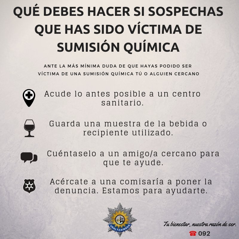 Bilbao_Polizia's tweet photo. ✋ Que nadie convierta tu diversión o momento de ocio en una pesadilla. Tu momento de ocio no debe estropearlo nadie. 

NADIE TIENE DERECHO A HACER CONTIGO ALGO QUE TÚ NO QUIERAS. 

#NoesNo https://t.co/8ITtQbGC4F