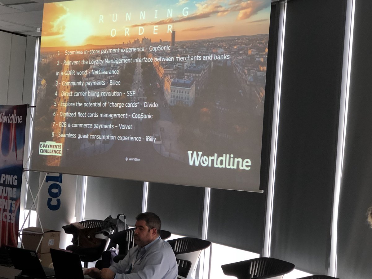 BMAEvents's tweet photo. There is a winner for each of the 8 challenges presented at the @WorldlineGlobal #ePaymentsChallenge #hackathon congratulations to @CopSonic @netclearancesys #billee #ssp @divido #velvet and @ibilly_app https://t.co/c1COaKCdu5