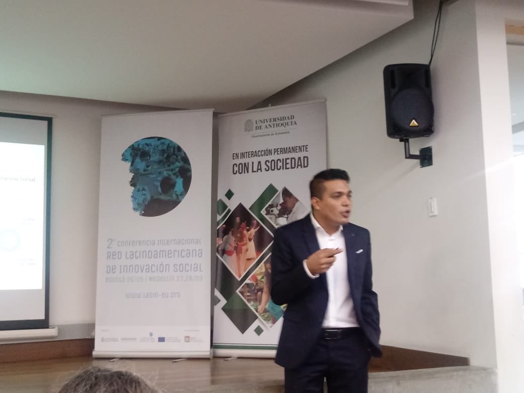 En la 2da Conferencia internacional <a href="/lasinorg/">Lasin</a>. Sesión paralela 1: Integración de la Innovación Social a las IES. Compartiendo resultados de mi investigación-Concepto y prácticas de innovación social: Estudios de caso en Panamá, Brasil, Chile y Colombia.