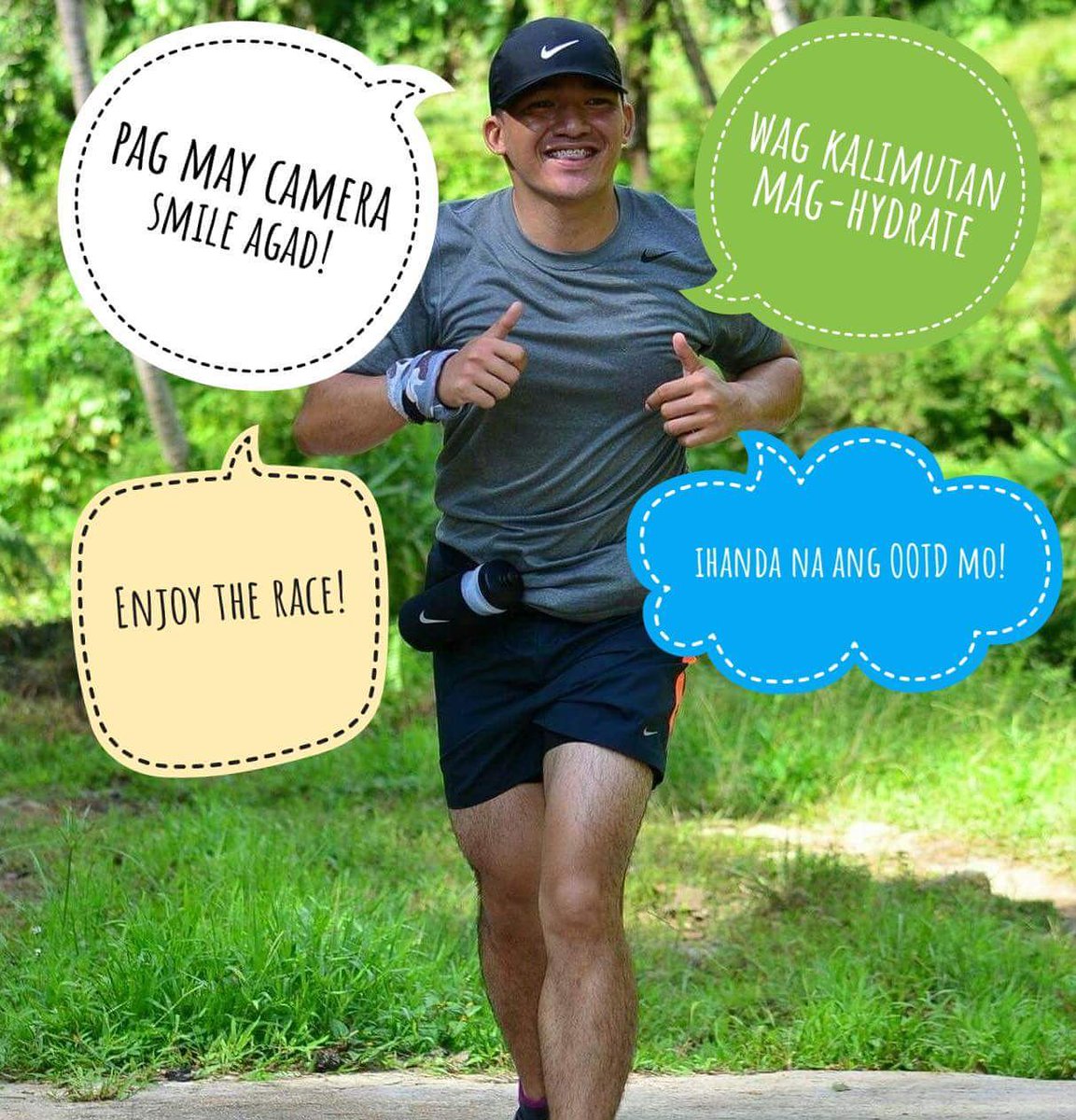 ZRCPh's tweet photo. The 1ST ZAMBOANGA CITY MARATHON is fast approaching. Konting tulog na lang guys!!!

Mga konting paalala sa ating mga runners: 

1. PAG MAY NAKITANG CAMERA, SMILE AGAD!
2. WAG KALIMUTAN MAG-HYDRATE!
3. IHANDA ANG OOTD!
4. ENJOY THE RACE! https://t.co/xaM4ulNOoB