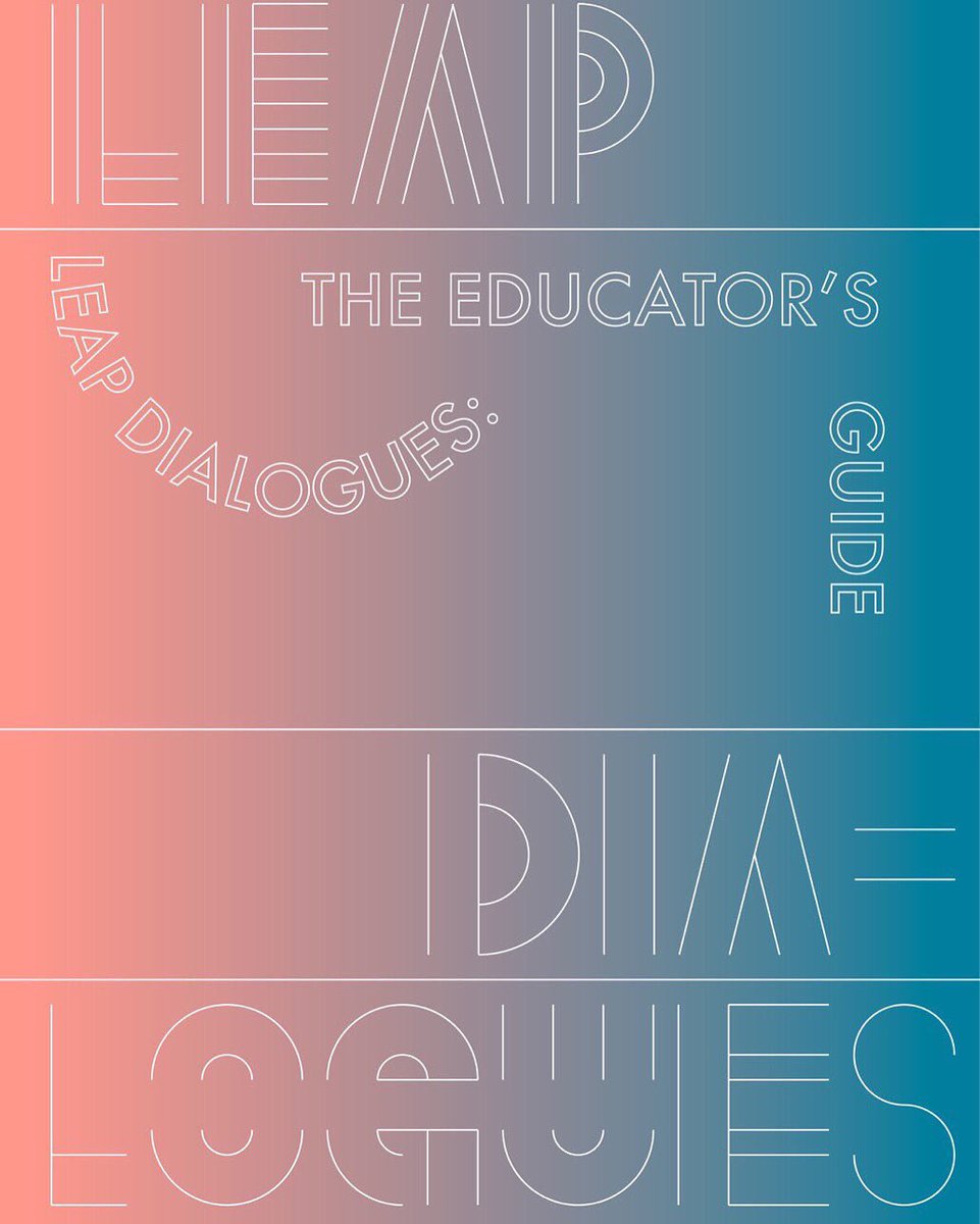 designmattersCA's tweet photo. Design resource for educators - LEAP Dialogues: The Educator’s Guide | FREE download here: https://t.co/GUd1AB0Hv5 #LEAPdialogues #designmatters https://t.co/hJPZw3w7q4
