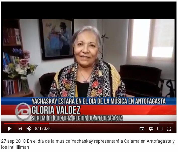 Culturas_Afta's tweet photo. En la celebración del #DíaDeLaMúsica el grupo #Yachaskay representará a #Calama el próximo 4 de octubre en #Antofagasta. Además integrantes de Inti Illimani Histórico brindará un concierto junto a niñas y niños de #Toconao. 
+Info vía @calamatv
Link ➡https://t.co/cNxZAUXSZW https://t.co/zYDLGr4Noo