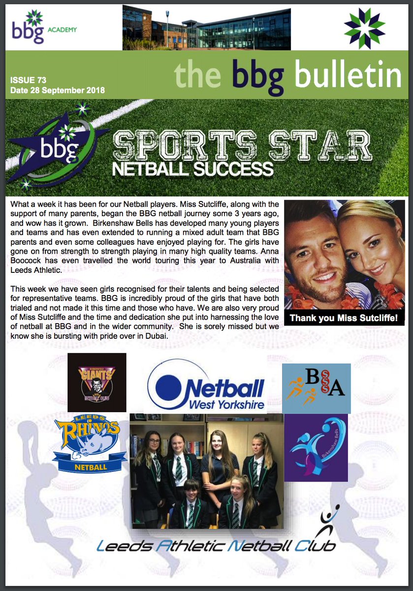 Please follow the link for this week's BBG Bulletin. Have a lovely weekend. tinyurl.com/bbg-bulletin-i…