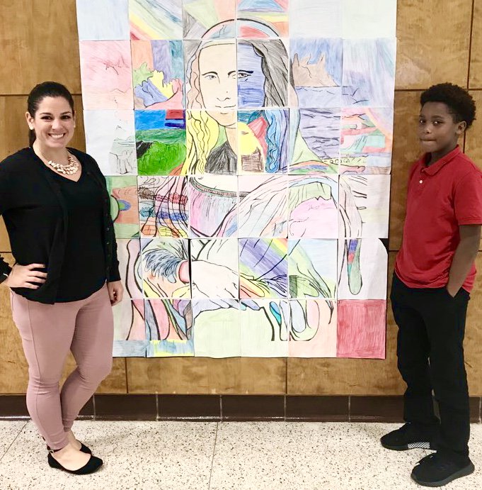 ChristinaK12's tweet photo. #KirkMS students worked together on a “commUNITY project” to explore the collaborative art making process while learning about iconic works such as Andy Warhol’s Campbell’s Soup Cans and Edvard Munch’s The Scream. https://t.co/6IeIwmtkcd