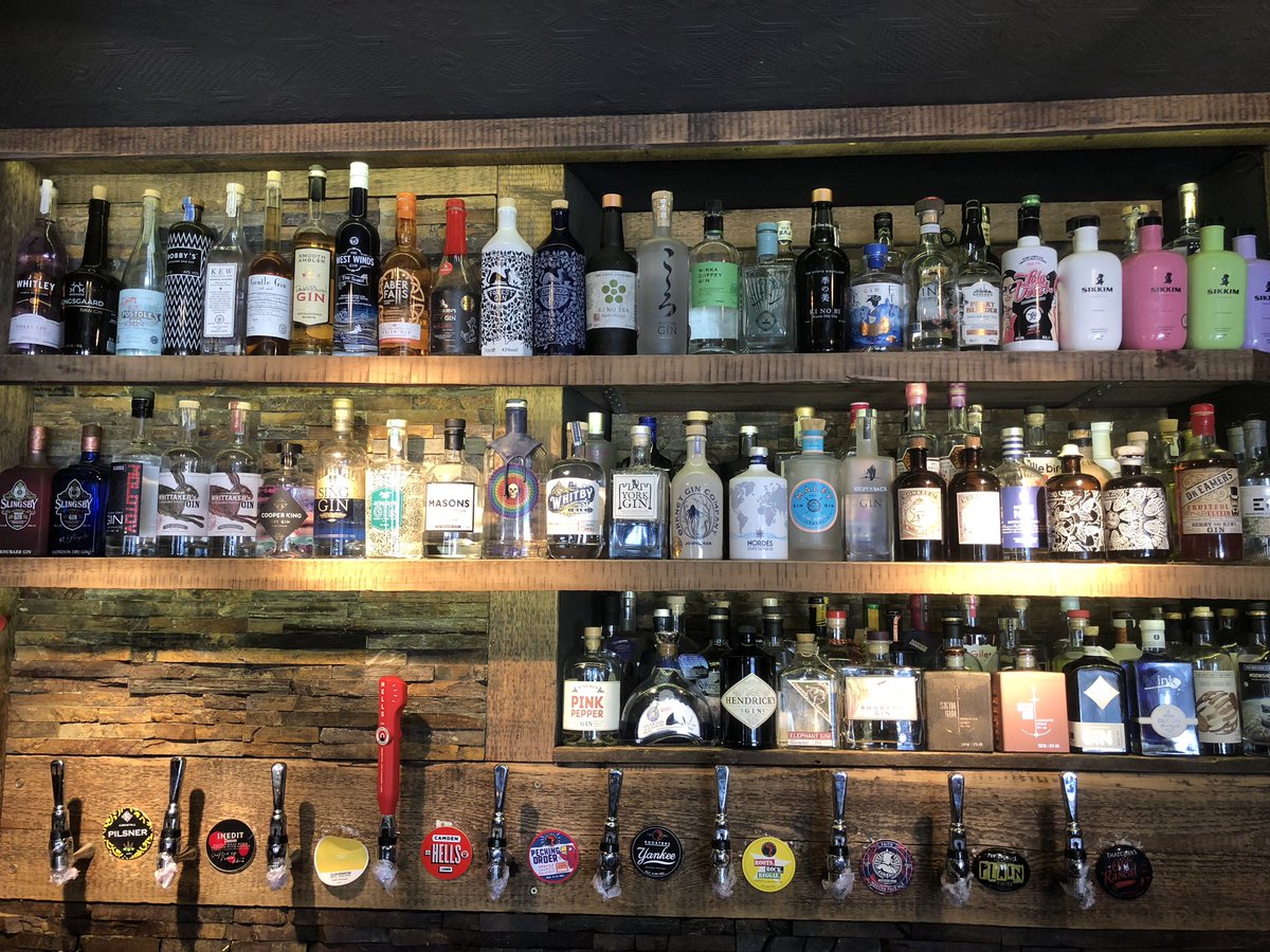 Had to rearrange the shelves to fit all the #gin in. We surely must have the best selection in #Yorkshire !!?? #GinAndTonic <a href="/gintonicreviews/">Gin & Tonic Reviews</a> <a href="/gintonicdaily/">Gin and Tonic Daily</a>