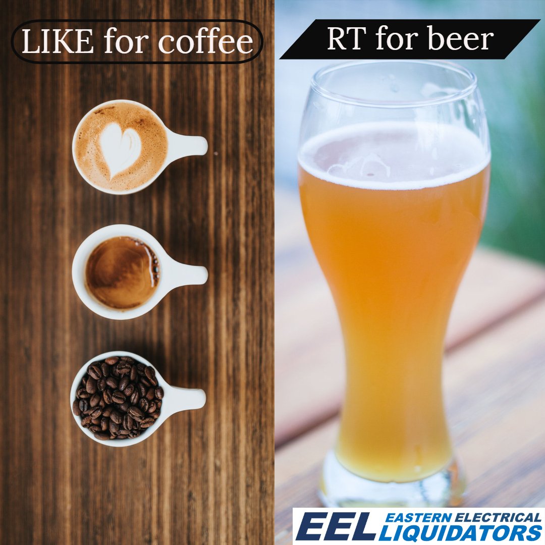 It's #NationalCoffeeDay AND #NationalDrinkBeerDay...LIKE for coffee and RT for beer!
