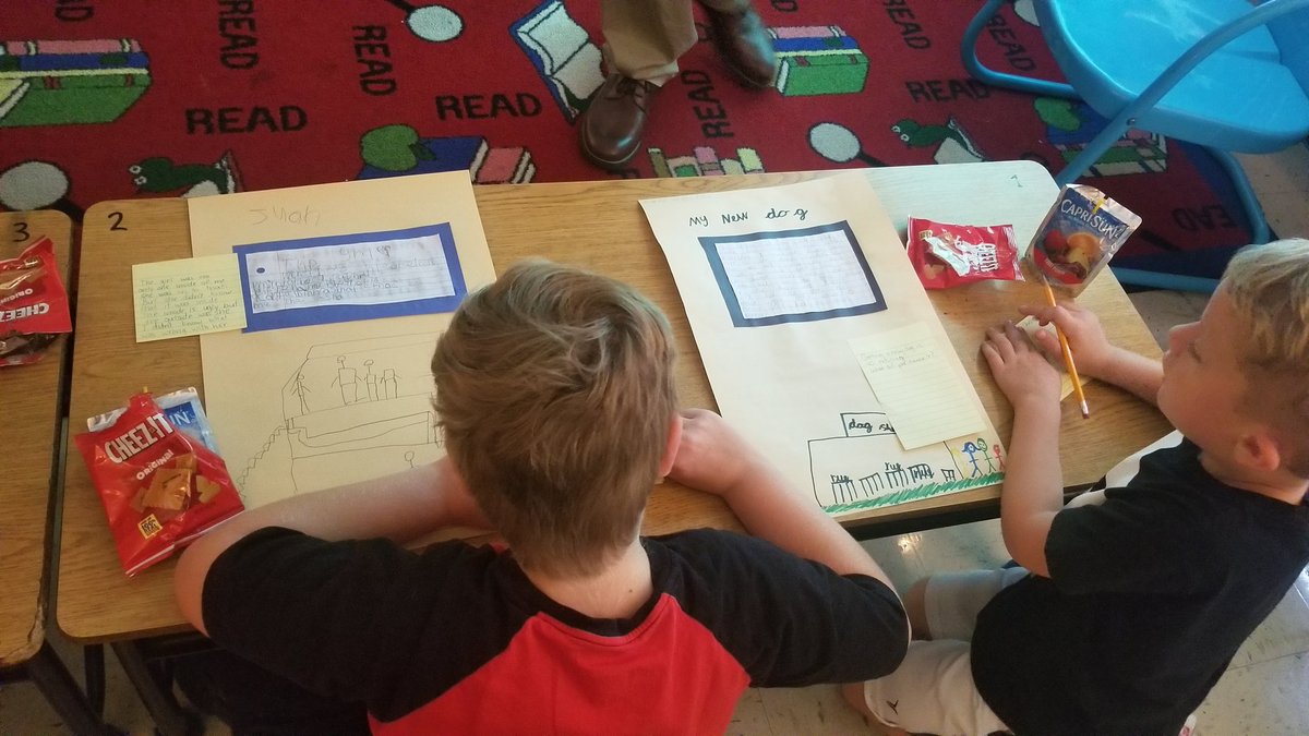 rhonore36's tweet photo. Peer Feedback taking place in 2nd Grade @DurhamES! Our NW Leaders are in the work! #WaltripFP #CultureofWriting @Drjlarredondo https://t.co/9ZVksGh7Bs