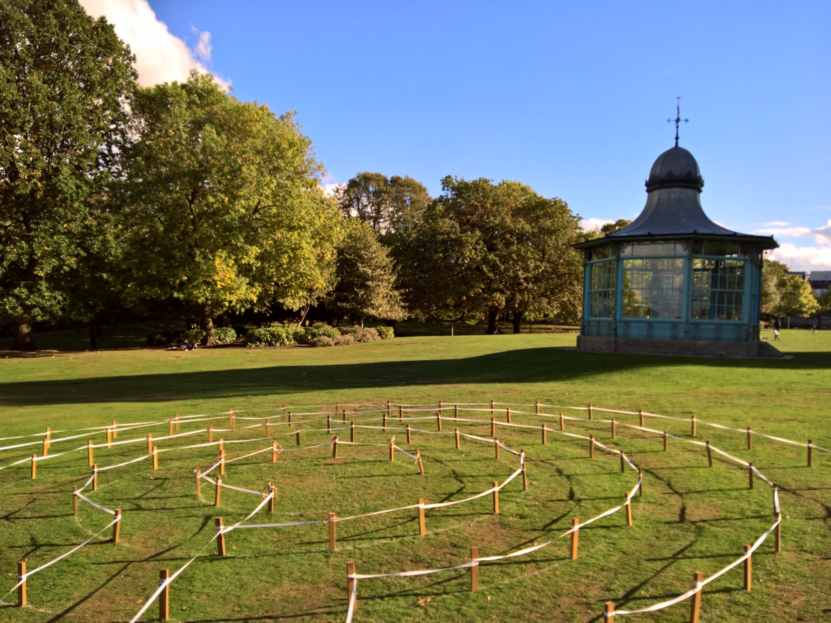 _JoBirch's tweet photo. Dear lovely @sheffieldlight women who joined our nature &amp; wellbeing project &amp; others who enjoy beautiful outdoor places, 3 Labyrinths of Sheffield are about until Sunday night to trundle through on own or with families @labyrinthssheff https://t.co/SlLJA4cTpE https://t.co/YbARVh8K2i