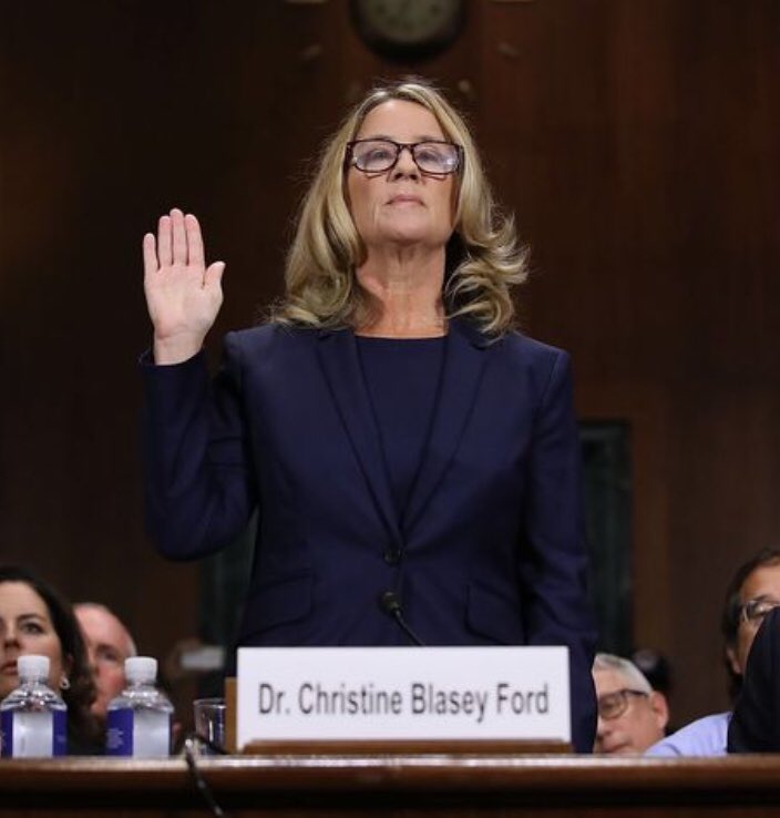 alexis_failla's tweet photo. Deeply saddened about everything that happened yesterday, but Dr. Christine Blasey Ford was an inspiration. I hope to be and raise women as strong as her. #ibelieveher https://t.co/fohOhBO4ty