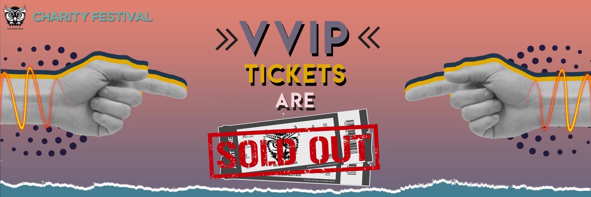 [FK UNPAD FAIR 2018: CHARITY FESTIVAL]

Hello, people!

We’re here to announce that ALL CHARITY FESTIVAL VVIP TICKETS ARE SOLD OUT! 

Thank you for your excitement!
________________________
FK UNPAD FAIR 2018
Dare to Care and be Aware!