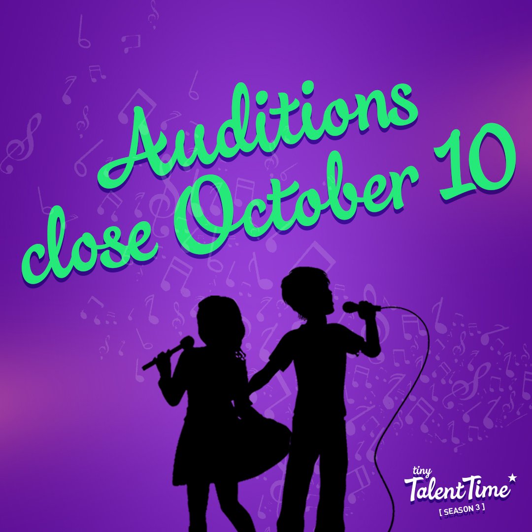 CHCHTV's tweet photo. Know a talented youngster? Submit their audition and they could be on @tinytalenttime_! Auditions close October 10th. .chch.com/shows/tinytalenttime #TinyTalentTime #season3 #talent https://t.co/01UCXAo9fI