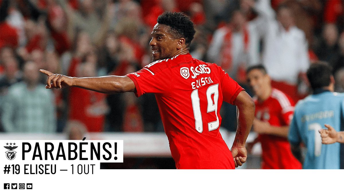 SLBenfica's tweet photo. 🎉🎂 Feliz aniversário, Eliseu!
#EPluribusUnum https://t.co/slO7pcg1ta
