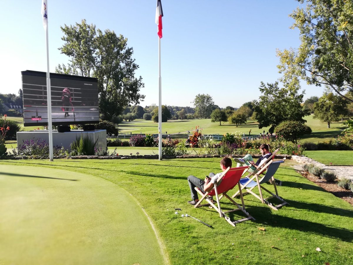 videlioinfo's tweet photo. #retransmission @rydercup 2018 au golf de Saint Nom avec les équipes #videlioevents #video #sport #Golf https://t.co/wPINWn1IhU