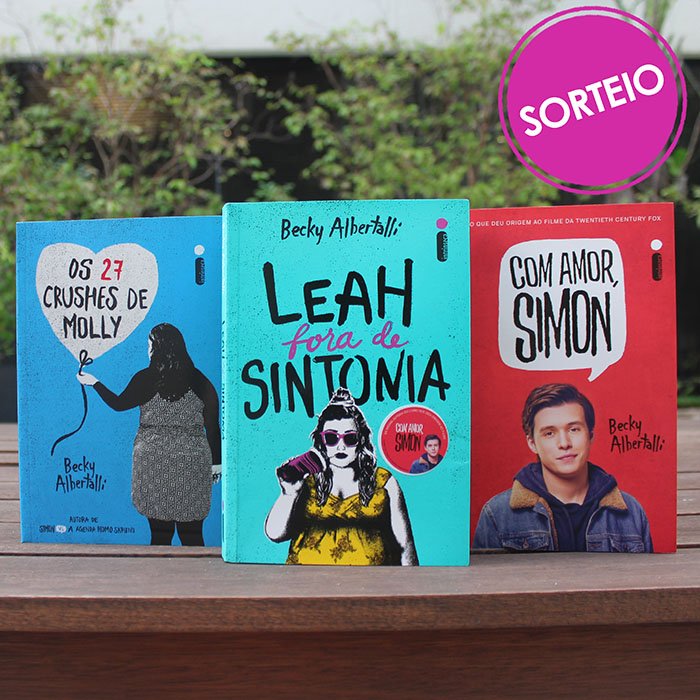 intrinseca's tweet photo. Vamos sortear 3 kits com os todos os livros da Becky Albertalli! ❤️
Basta seguir nosso perfil, dar RT neste tweet (PUBLICAMENTE) e preencher o formulário no link: https://t.co/953AEy8BTC
O resultado será divulgado em 01/10! https://t.co/xoFwfXV8b7