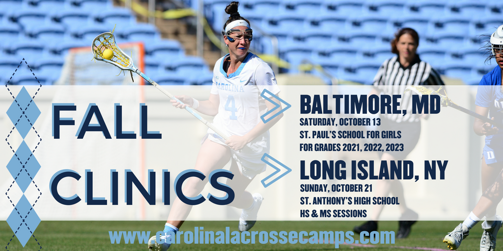 uncwlax's tweet photo. Catch us in Baltimore and Long Island this October! Sign up for your spot today at https://t.co/jGGFtKqMLW! #trainnextlevel #goheels https://t.co/gZ47y4bjrZ