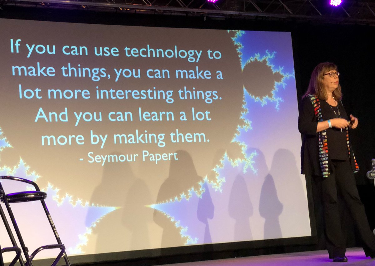 PauloBlikstein's tweet photo. Closing keynote at FabLearn Netherlands 2018: “Not everyone should be a scientist, but everyone should understand science” @smartinez #fablearnNL2018 #fablearn https://t.co/pD22IZOsMC
