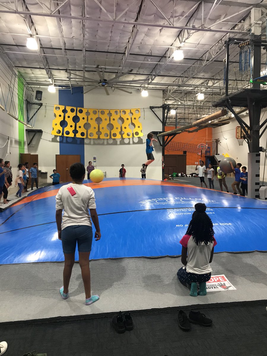 indoor jumping pillow