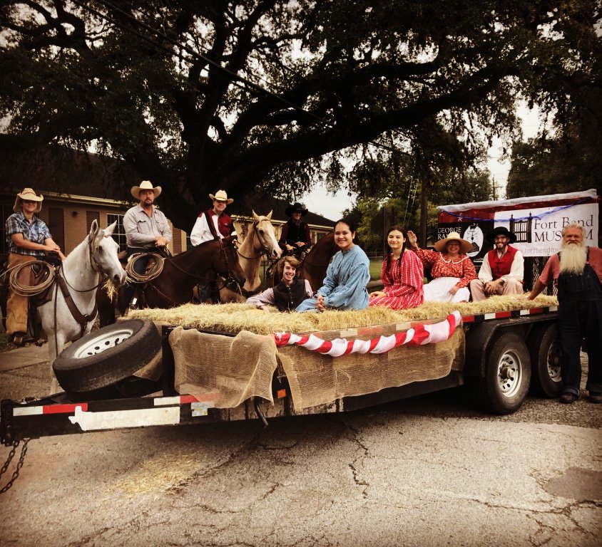 TheGeorgeRanch's tweet photo. Fort Bend County Fair Parade ready! @fbcfair #fortbendmuseum #georgeranchhistoricalpark https://t.co/hUVGGWDnsk