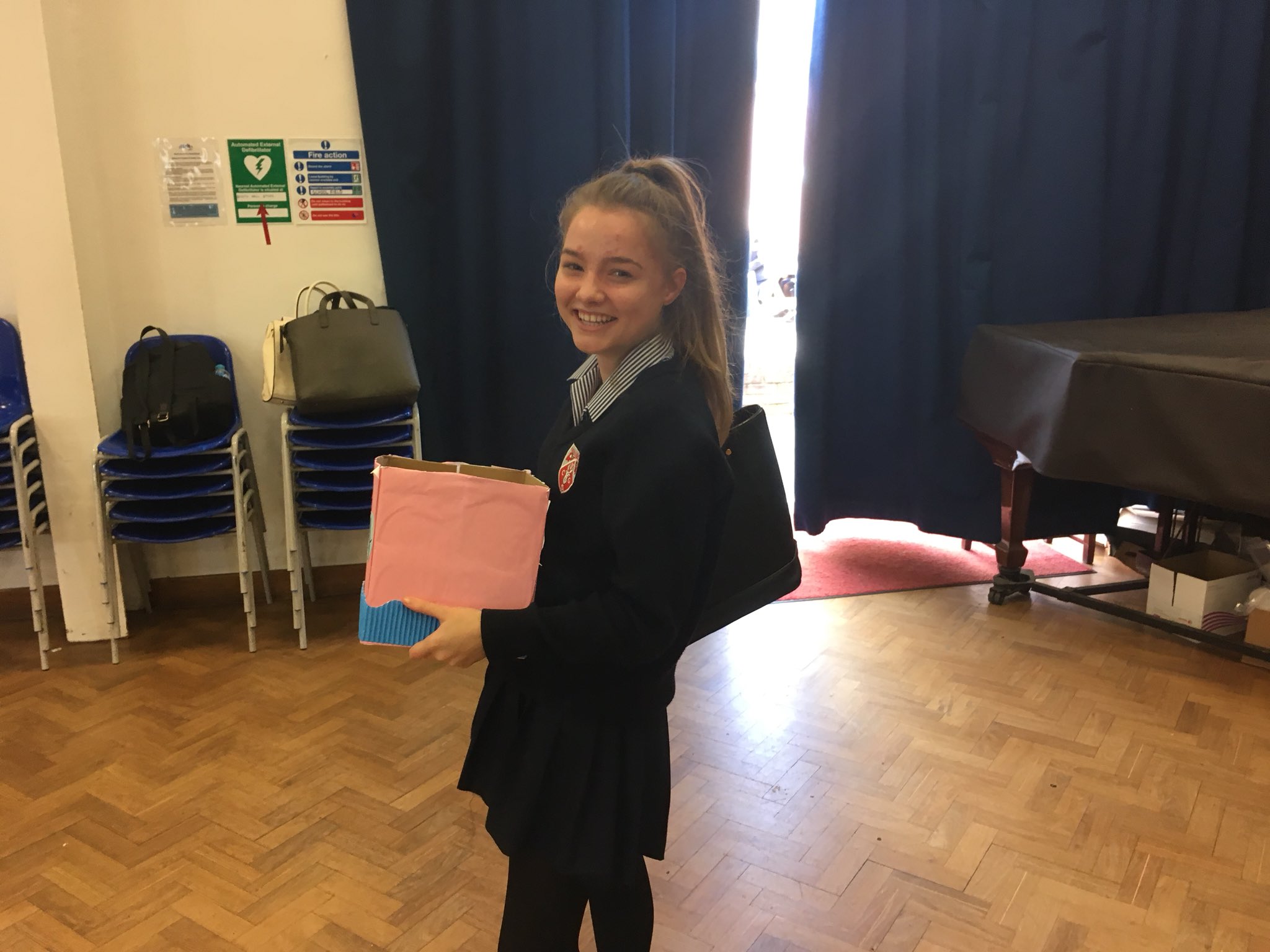 The Holt School on Twitter: "Miss Harris overwhelmed with ...