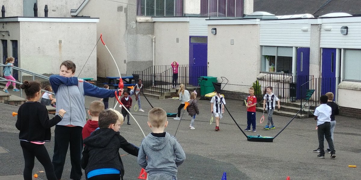 StMargaretsJoh1's tweet photo. Pupils and staff had lots of fun trying to #BeActive, by taking part in lots of different activities for #ESSD2018 #ESSD #ESSDsco #EuropeanWeekOfSport @EuSport @sportscotland @AttainRen https://t.co/4ryfMsVg5Y
