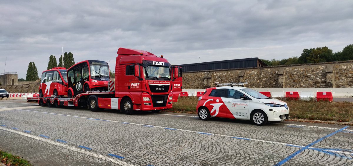 En route pour #MondialTech !
Nos navettes autonomes #Navya et #iCristal seront sur le salon du 2 au 6 octobre Porte de Versailles.
Venez les découvrir ou les redécouvrir!