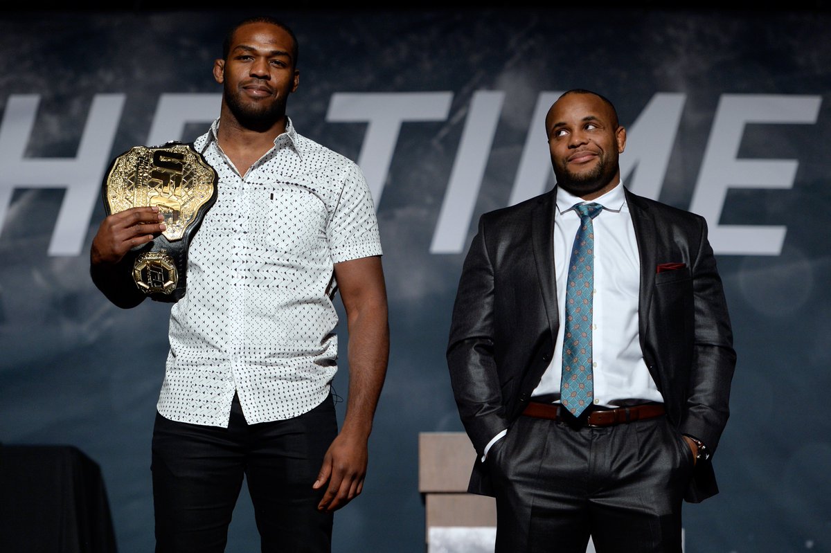 BleacherReport's tweet photo. Daniel Cormier went in on Jon Jones  👀 https://t.co/MHAzybldrs