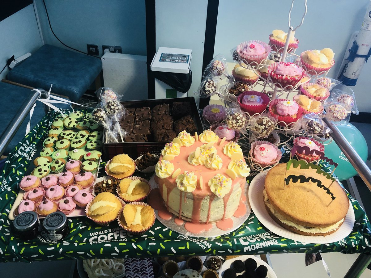 WardBrearley2's tweet photo. Absolutely fantastic coffee morning for team maps! Thank you so much to everyone who donated. We have raised a huge £280!! 😃☕️🍰@macmillancancer #coffeemorning #maps https://t.co/ZTPYeiwUnZ