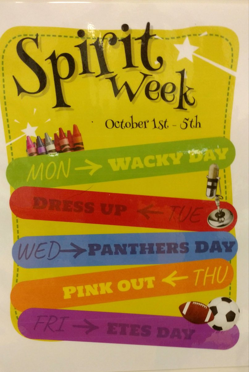 CmsEtes's tweet photo. ETES is excited for spirit week! https://t.co/FkahYNpdjY