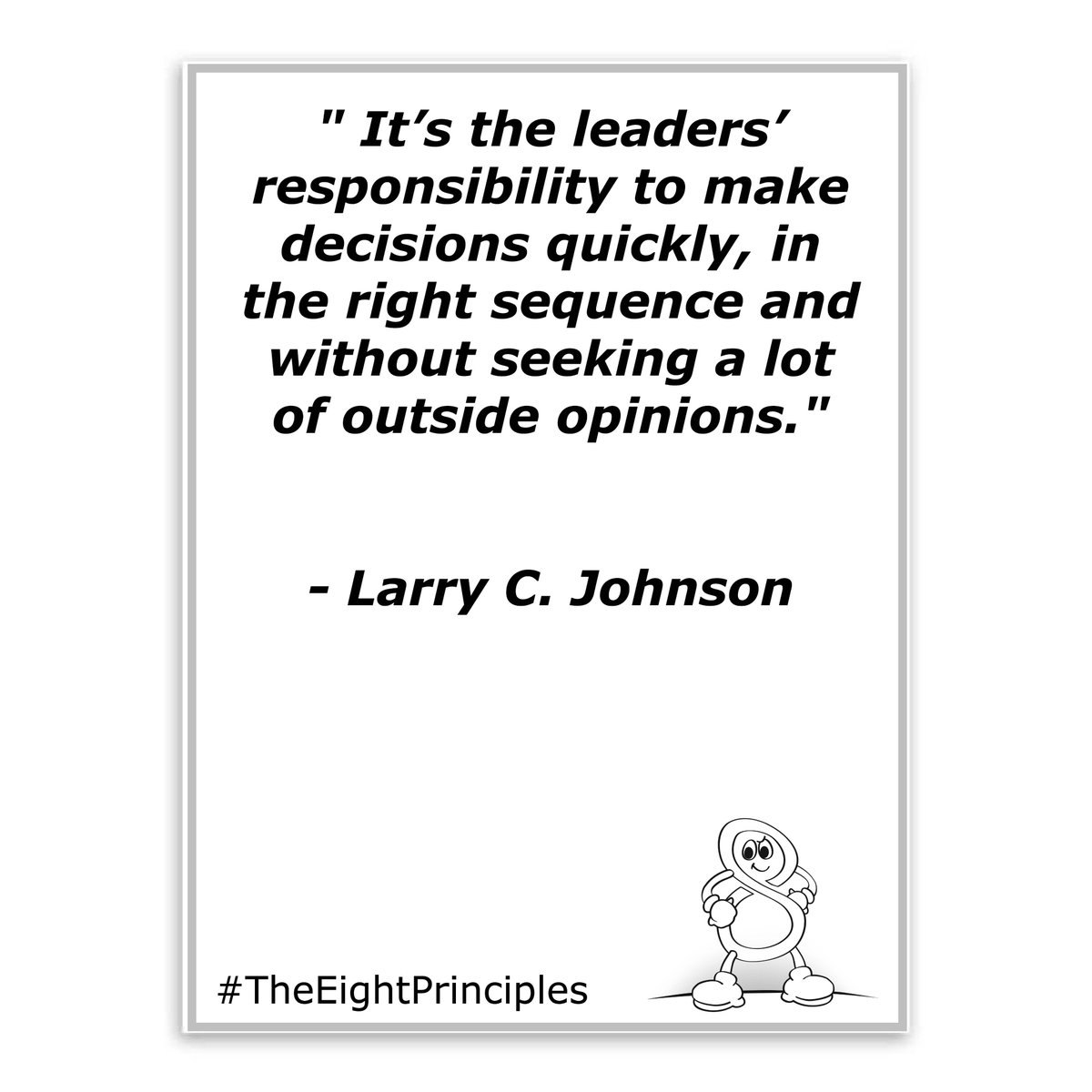 eightprinciples's tweet photo. VISION. A critical quality of a leader. Principle 3 of The Eight Principles™ is Leadership Leads™ "To your fundraising success"
#Fundraising #Principle3 #LeadershipLeads #FundraisingSuccess2018 #FundraisingFriday #FeatureFriday #JoinTheJourney #TheEightPrinciples #FridayFeeling https://t.co/snKYTwOpax