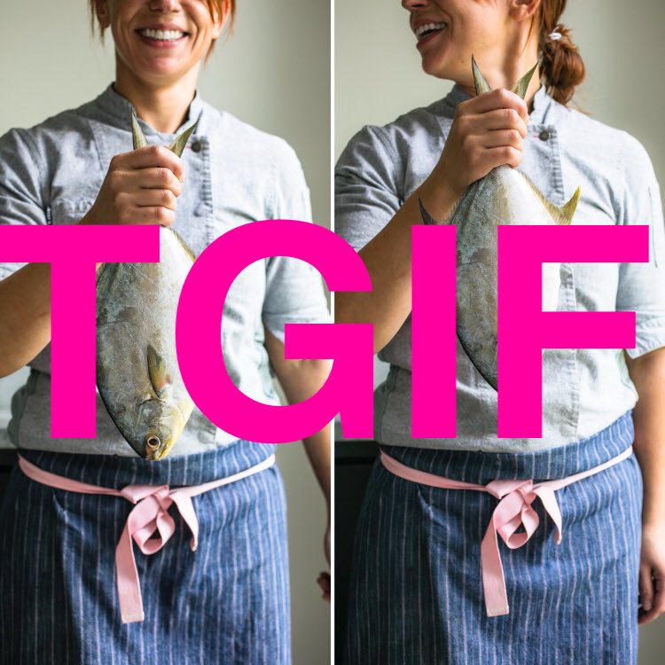 chefsuez's tweet photo. There’s no day off when you’re opening a restaurant, but still #cheerstothefreakinweekend #tgif https://t.co/LoP1fAZVej