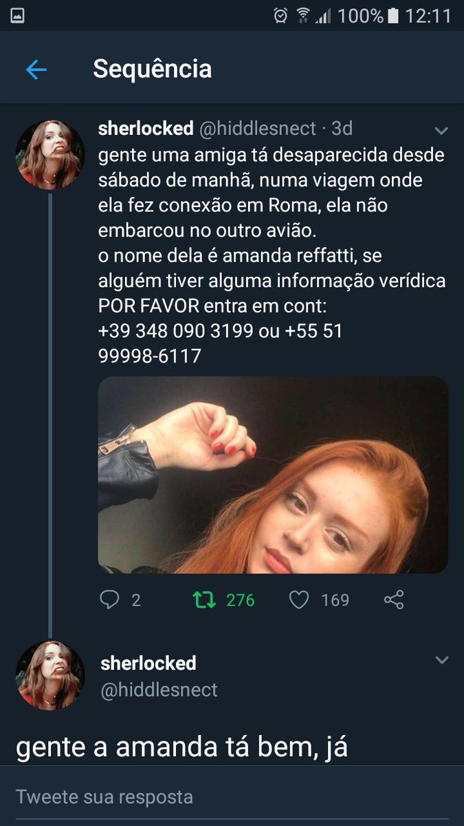 OpsEngordei's tweet photo. gente a amanda ta bem =] https://t.co/SkGKLG82ZR