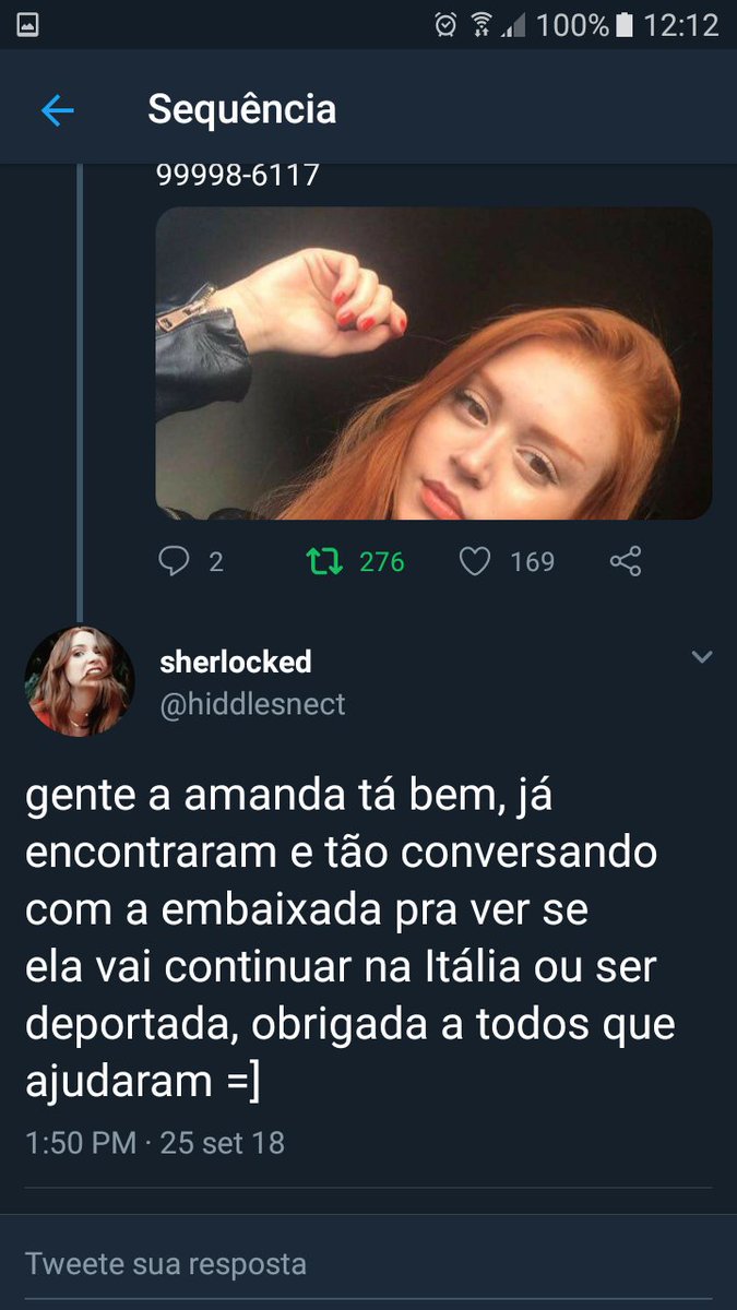OpsEngordei's tweet photo. gente a amanda ta bem =] https://t.co/SkGKLG82ZR