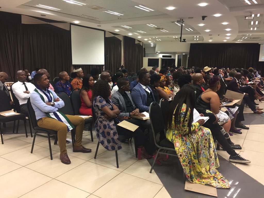 RLC_SAfrica's tweet photo. Ms. Rebecca Krzywda, Acting Mission Director for USAID Southern Africa addressing #YALICohort15 graduates #YALI_SA_Cohort15 #Graduations #GraduationsDay #YALICohort15 #YALI_SA_Cohort15 https://t.co/Iyyh1limnM