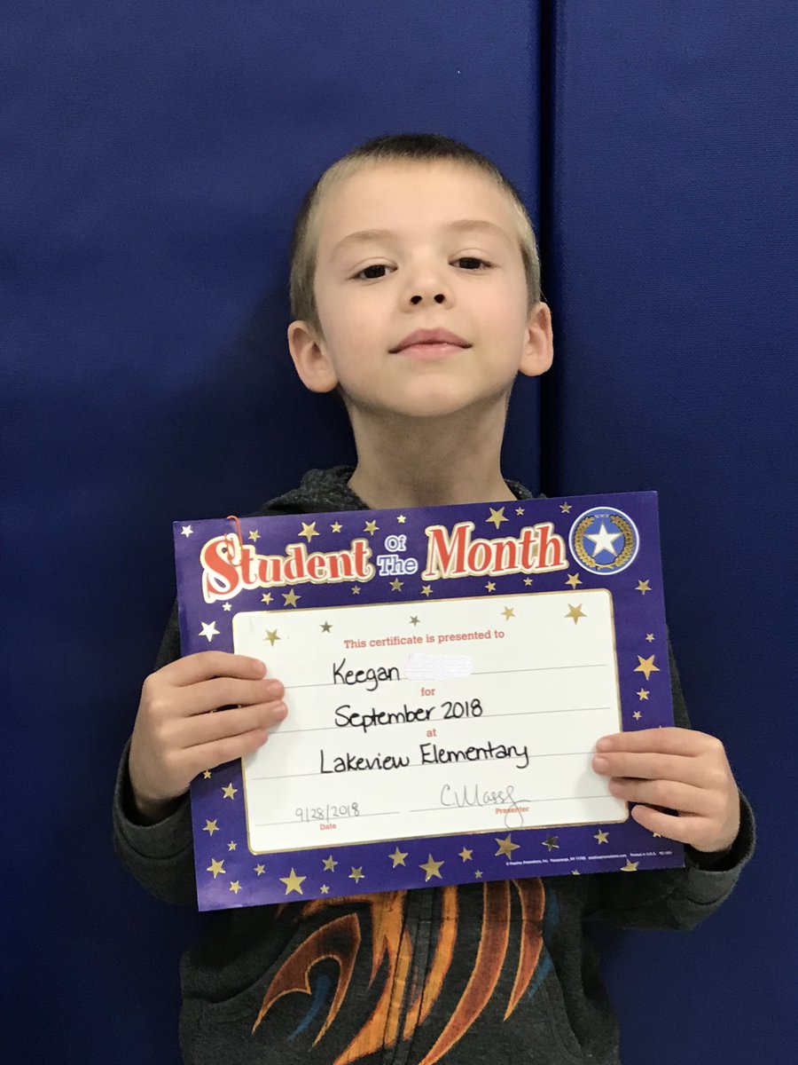 MISDLakeview's tweet photo. Congratulations to Keegan!  He is Lakeview's First Grade Student of the Month!!
#mabanklearns #LVbeTHEdifference https://t.co/6haedHowlK