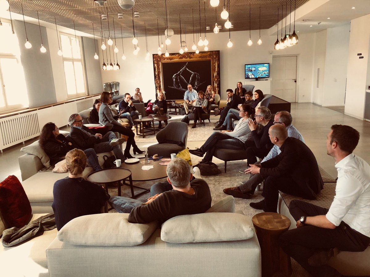 Tandemploy's tweet photo. Anna war gestern in toller Runde bei @telefonica_de mit @BVDW zum Thema #Arbeitsweltderzukunft mit super Impulsen von @HRFortmann @boberlin @rethink_berlin @sbcdigital @tableofvisions #digitalexperten #newwork #tandemployvibes #five14network https://t.co/aHHyxiMBD1