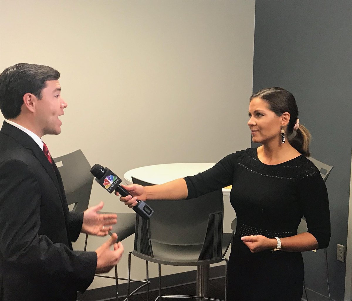 MarkRJohnsonNC's tweet photo. Thank you @BrookeKatzTV for the interview on #FASTNC and #SchoolSafety.
#NCEd #SchoolSafetyMonth https://t.co/p3lpGycYGT