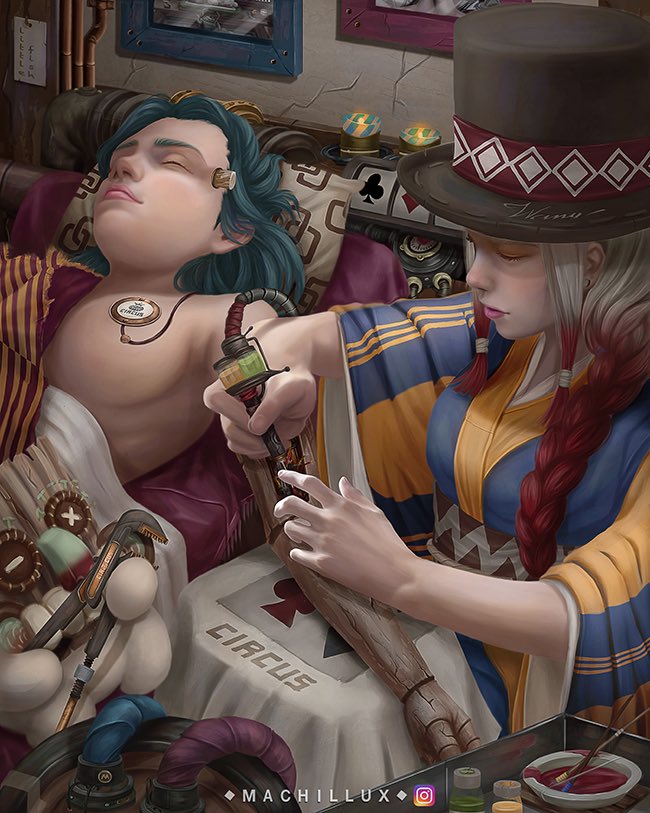 MachilluxArtist's tweet photo. Unleash the liveliness - Epic 1 ๐คก๐ผ๐ช๐คน๐ปโโ๏ธ #FridayFeeling
#digitalart #Machillux #characterarr https://t.co/7GdXfZMO3c
