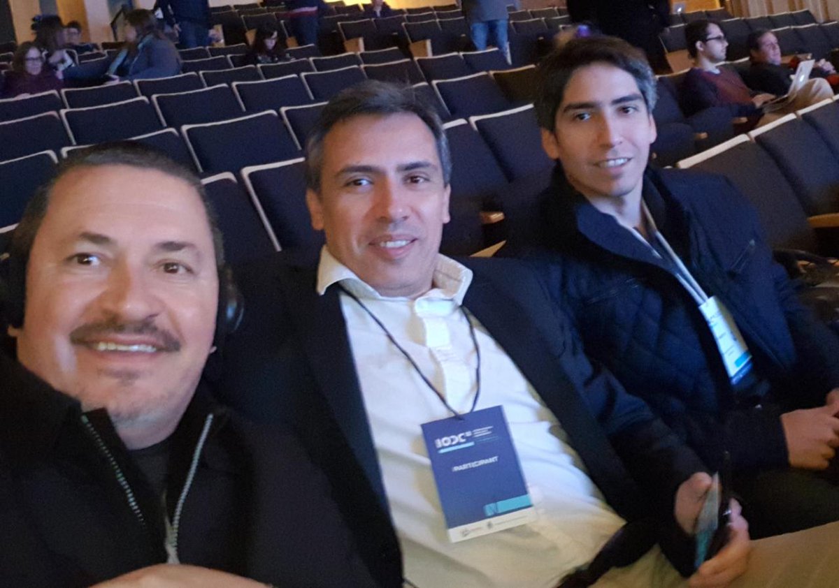 FOPEA's tweet photo. Muchas gracias a @modernizacionAR por el apoyo y a los medios de cada colega. Becas de capacitación para nuestros socios @amilcarberon (Misiones) @JMGonzalez30 (Córdoba) @sotomartinsoto (Tucumán). #IODC18 #SemanaDeDatos #datajournalism #DatosAbiertos https://t.co/vvOQitn8lA