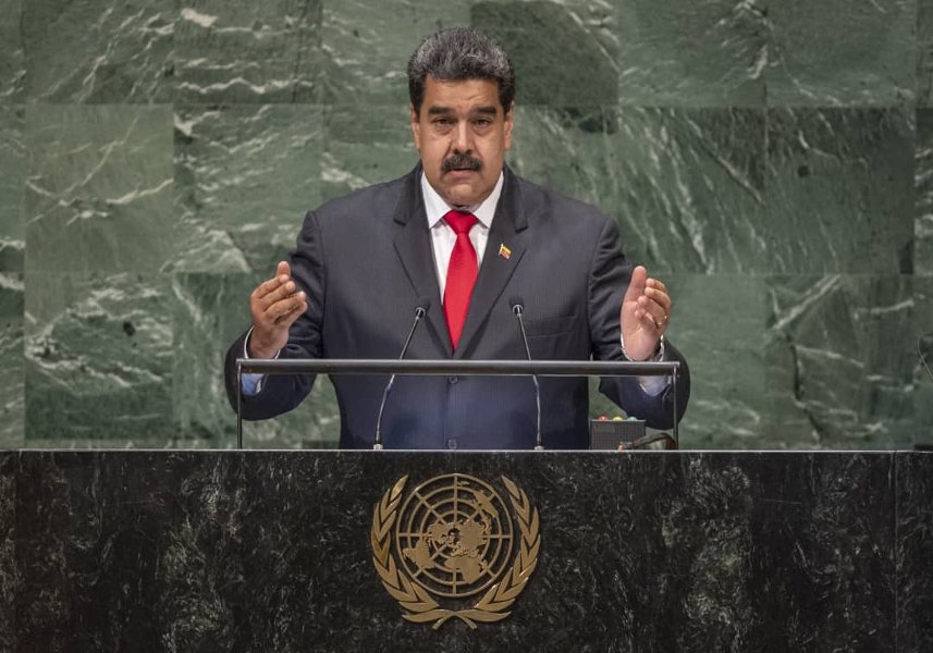 mippci_ven's tweet photo. Pdte. @NicolasMaduro:  “A pesar de las inmensas diferencias sociales e ideológicas, soy un conductor de autobús no un magnate, yo si estaría dispuesto a estrechar la mano del presidente de Estados Unidos para discutir los asuntos de nuestra región”.

#VenezuelaTriunfaEnLaONU https://t.co/rp2AEymwOR