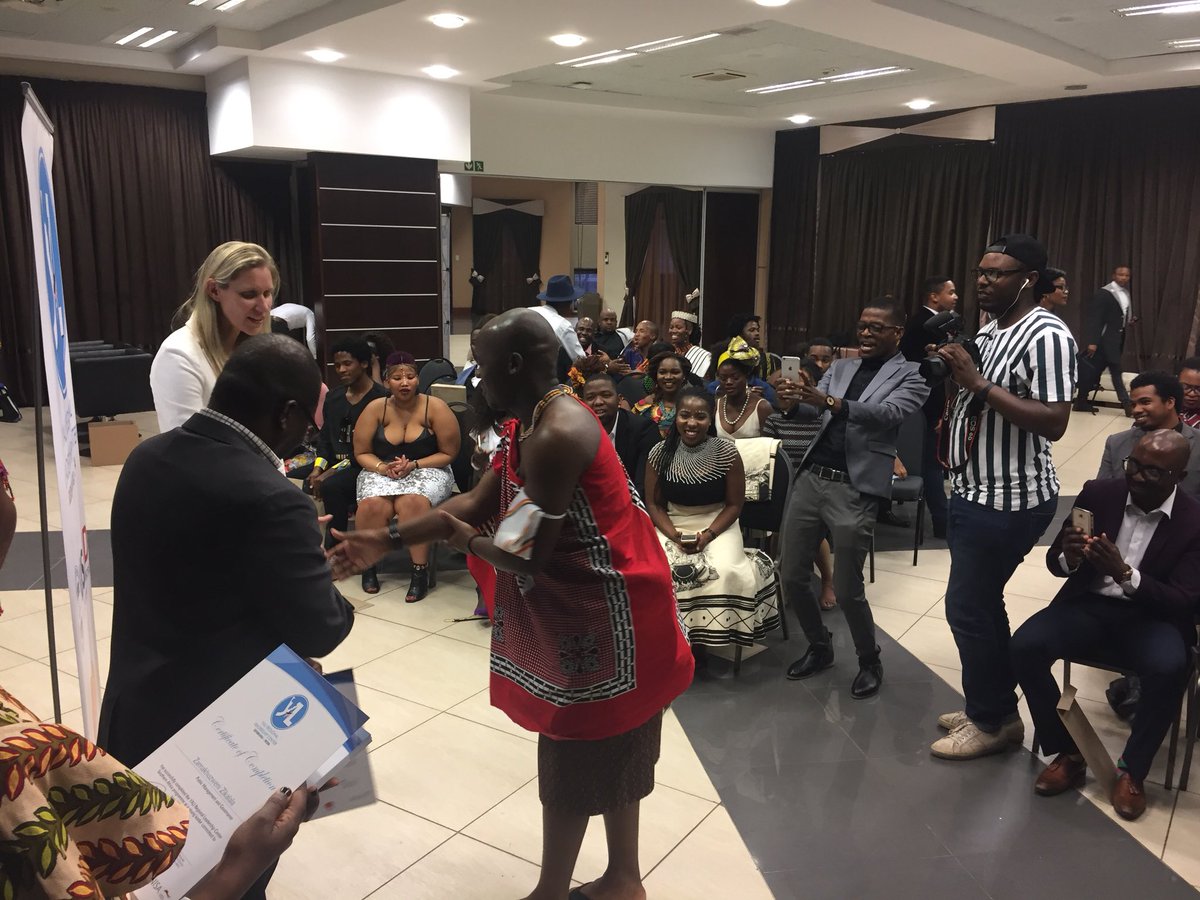 RLC_SAfrica's tweet photo. [GRADUATIONS] Handover of  Certificates for #YALICohort15 Civic Leadership @UNISA Kgorong Building Main Campus, Tshwane Pretoria, South Africa #YALICohort15 #GraduationsDay #Graduations https://t.co/Z2jvump4Js