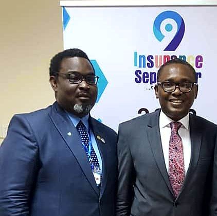 InsureSeptember's tweet photo. #InsuranceSeptember2018

The Convener, Ekerete Ola Gam-Ikon and COO of J. Akin George Insurance Brokers, @AyodejiJohnson7 at this year's event! https://t.co/YEOXSWKNg6