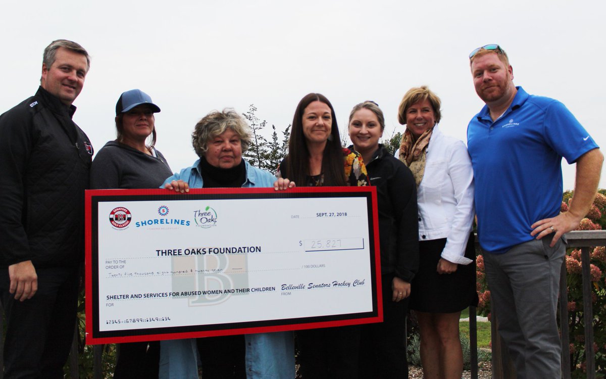 Had a great time <a href="/BBRgolf/">Black Bear Ridge Resort & Golf</a> for the 1st <a href="/BellevilleSens/">Belleville Senators</a> Classic sponsored by <a href="/shorelinescbv/">ShorelinesBelleville</a> 
Thanks Stuart Percy for saving <a href="/hypnobuzz/">Buzz Collins</a> &amp; Terri Leigh &amp; I

$25,000+ raised for <a href="/3oaksfoundation/">Three Oaks</a> 
A great community tradition has just started