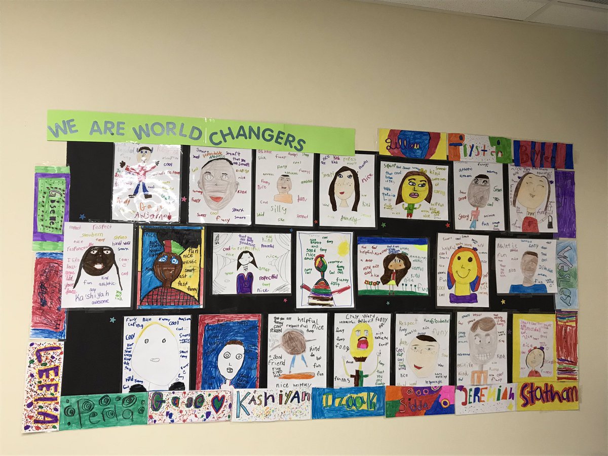 conwaysmithad's tweet photo. Third graders building classroom community and making plans to change the world. #IredellCharter https://t.co/bIVvloN0D2