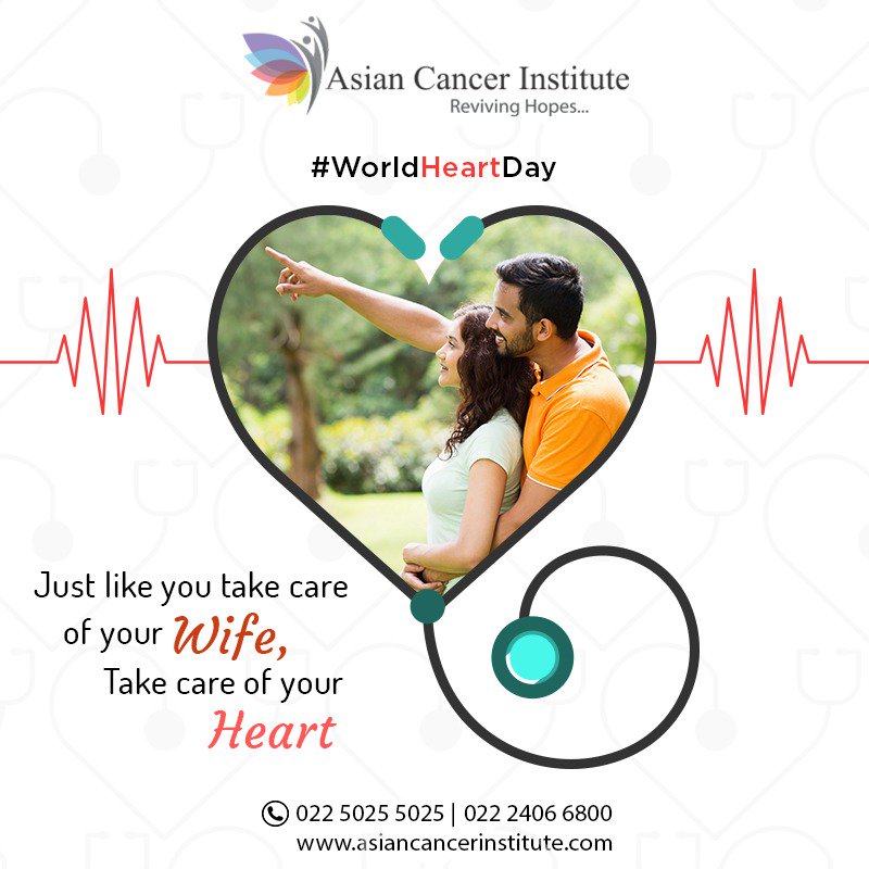 AsianCancerInst's tweet photo. Life and wife both connect to your heart, take care of them. 
#LetsPledge #Exercise #Yoga #HealthyFood #WorldHeartDay #WorldHeartDay2018 #Heart #AsianCancerInstitute https://t.co/AQ2PQ1MXhg