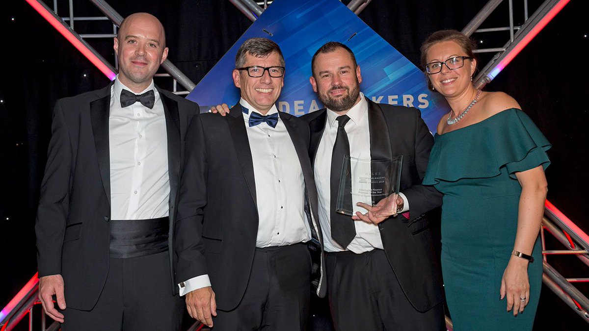BibbyFinanceUK's tweet photo. Fantastic effort from the BFS team in Wales, who won the Alternative Finance Provider of the Year award last night at the @insiderwales Dealmakers Awards. 

Great work all and an excellent team effort - well done! #OneTeam https://t.co/OF2vuZTMp7